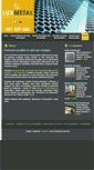 Mobile Screenshot of luxmetal.pl